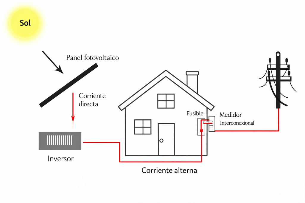 Sistema conectado a la red