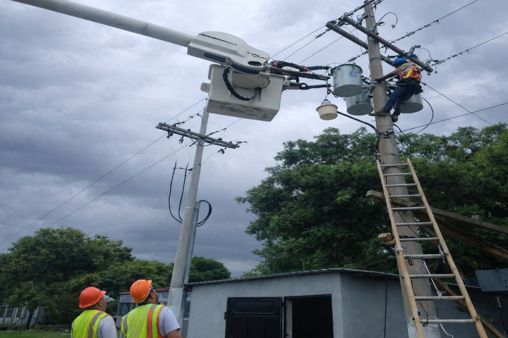 Instalación de banco de transformadores