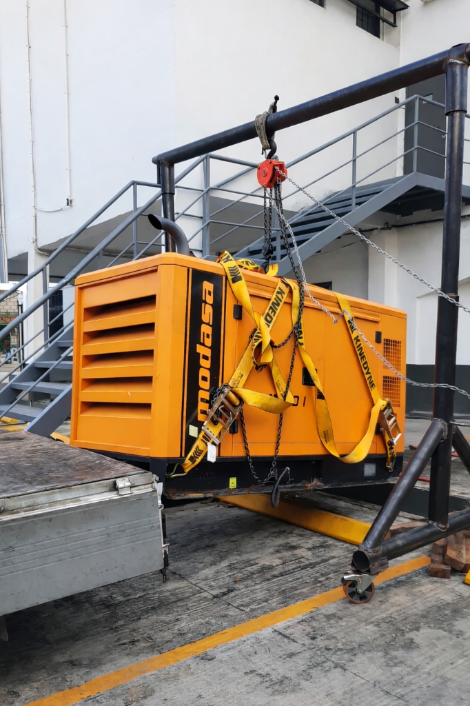 Izaje de generador Modasa