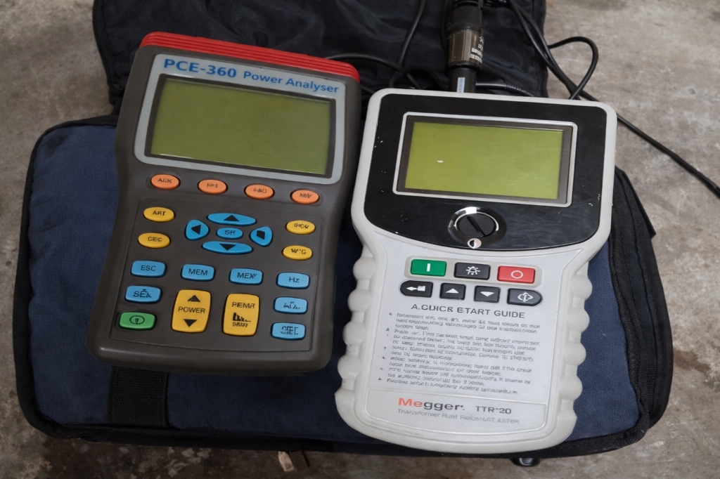 Equipo de medición de calidad de energía, TTR (equipo de medición de relación de transformación)