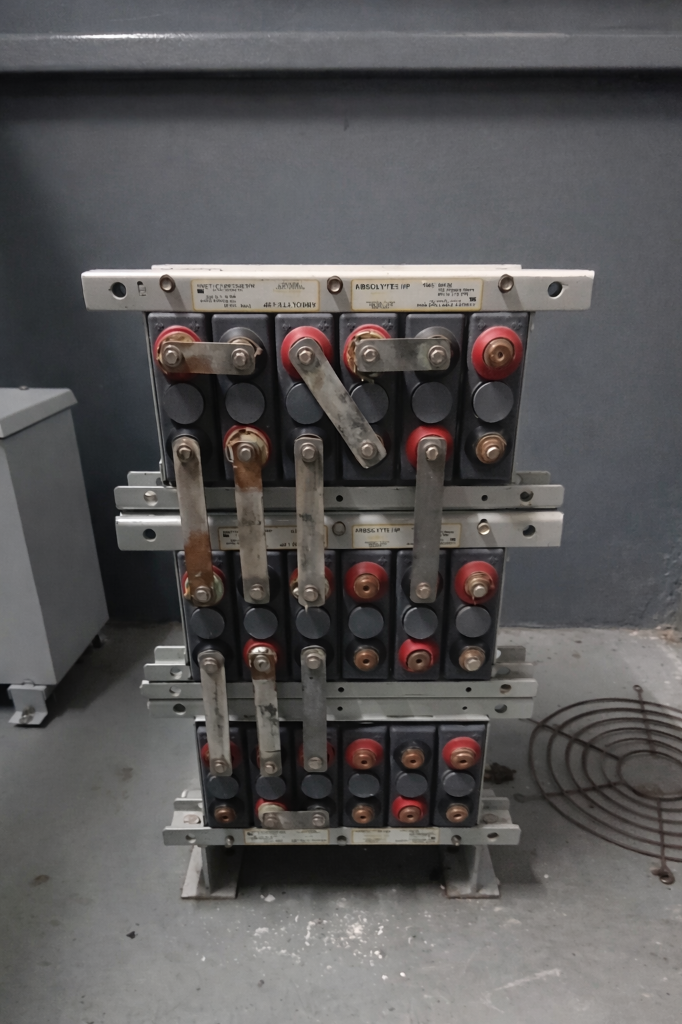 Banco de baterías de seguridad